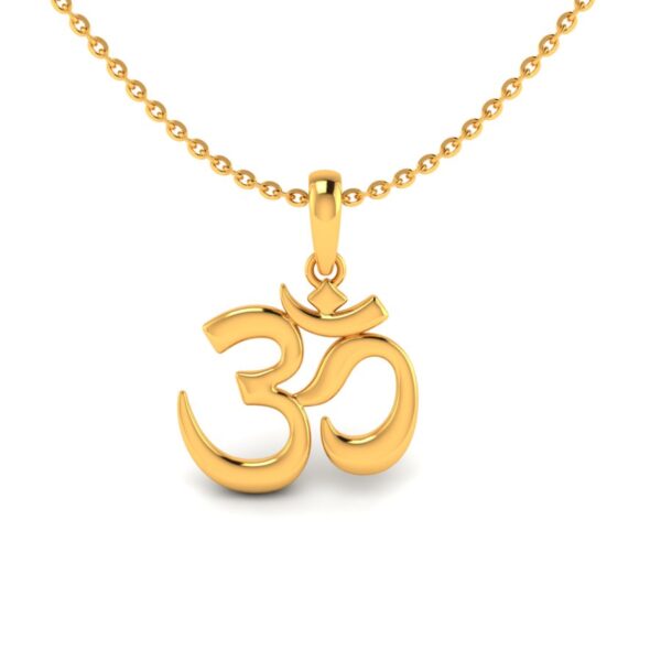 shiv om pendent